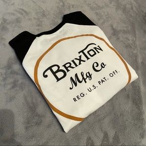 Brixton 3/4 Sleeve Shirt Circle Logo Men’s M